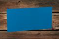 [16407596] Klappkarten 157/314x157 mm hochdoppelt Stahlblau gerippt 220 g/qm